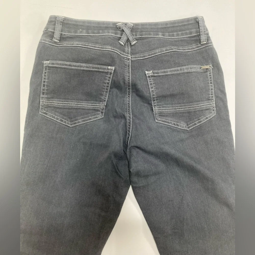 Prana Grey Faded Denim Skinny Jeans - Picture 6 of 7